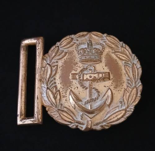 WW2 Royal Navy Belt Buckle                         M17