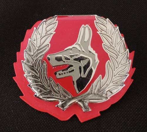South African Army Dog Handler Instructor Qualification Badge              F76