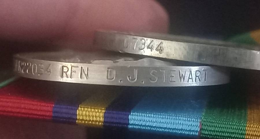 Rhodesian Medal Group Awarded To : 22034 T/SGT STEWART D.J.