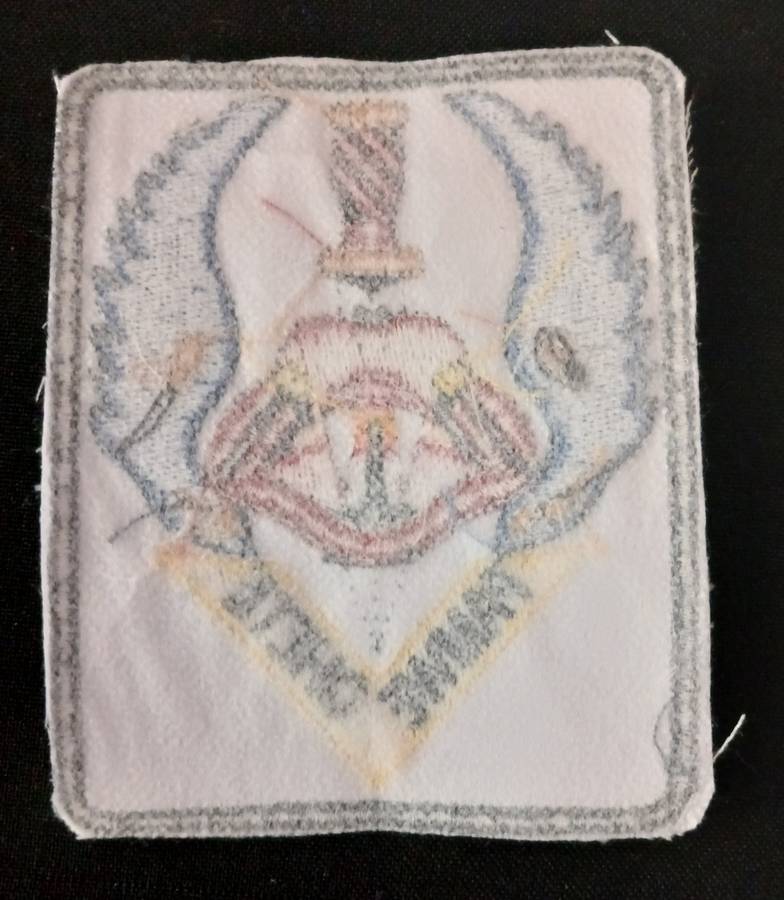 5 RECCE REGIMENT PAMWE CHETE TRACKSUIT BADGE        F167