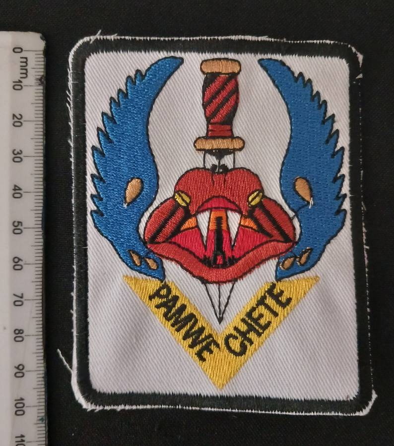 5 RECCE REGIMENT PAMWE CHETE TRACKSUIT BADGE        F167