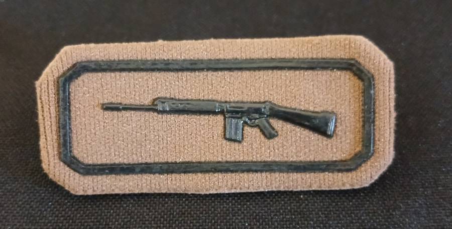Skiet Balkie Nutria Badge                 F183