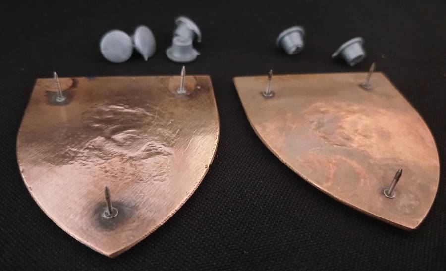 SADF BLOEMFONTEIN STAD COMMANDO SHOULDER FLASHES  ` Very SCARCE `                H38