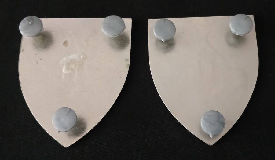 SADF 11 FIELD POSTAL UNIT SHOULDER FLASHES    ` OLD `     ` RARE `              H73