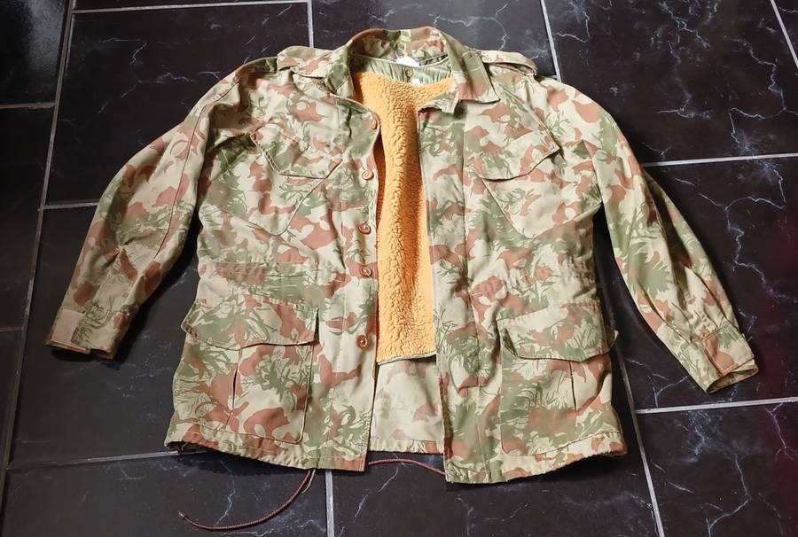KOEVOET/ POLICE SPECIAL TASK FORCE -CAMO - Jacket With Removable Wool Liner