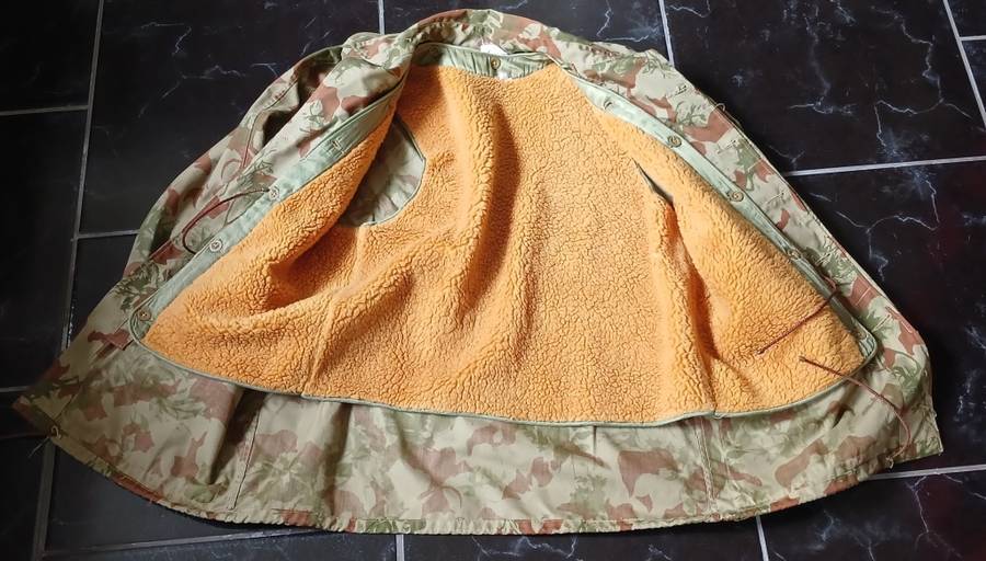 KOEVOET/ POLICE SPECIAL TASK FORCE -CAMO - Jacket With Removable Wool Liner