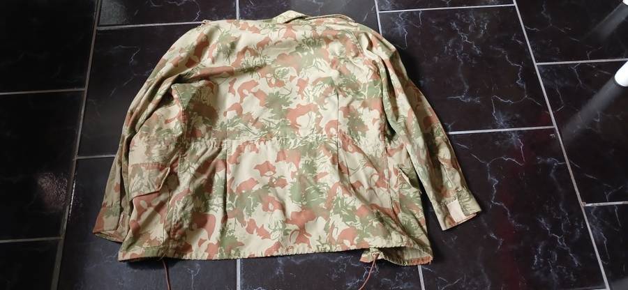 KOEVOET/ POLICE SPECIAL TASK FORCE -CAMO - Jacket With Removable Wool Liner