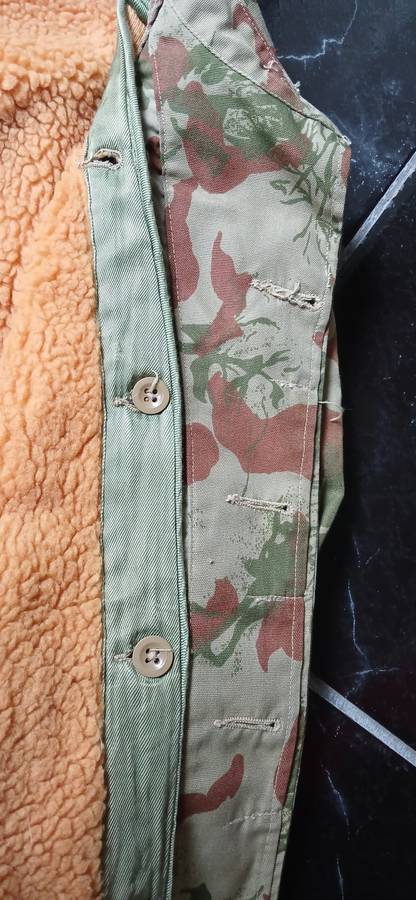 KOEVOET/ POLICE SPECIAL TASK FORCE -CAMO - Jacket With Removable Wool Liner