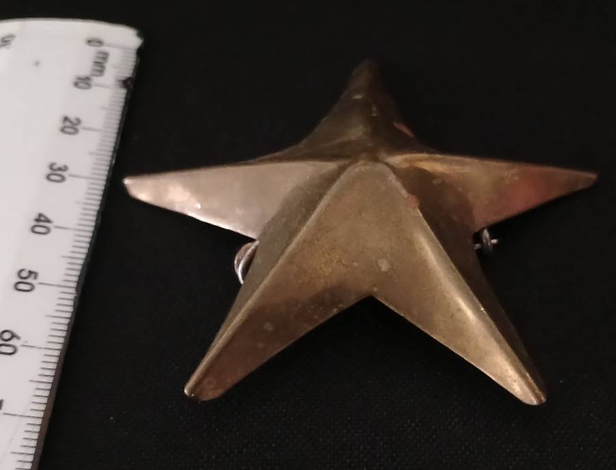 WW 2 TRENCH ART  ` BRASS `                    V29