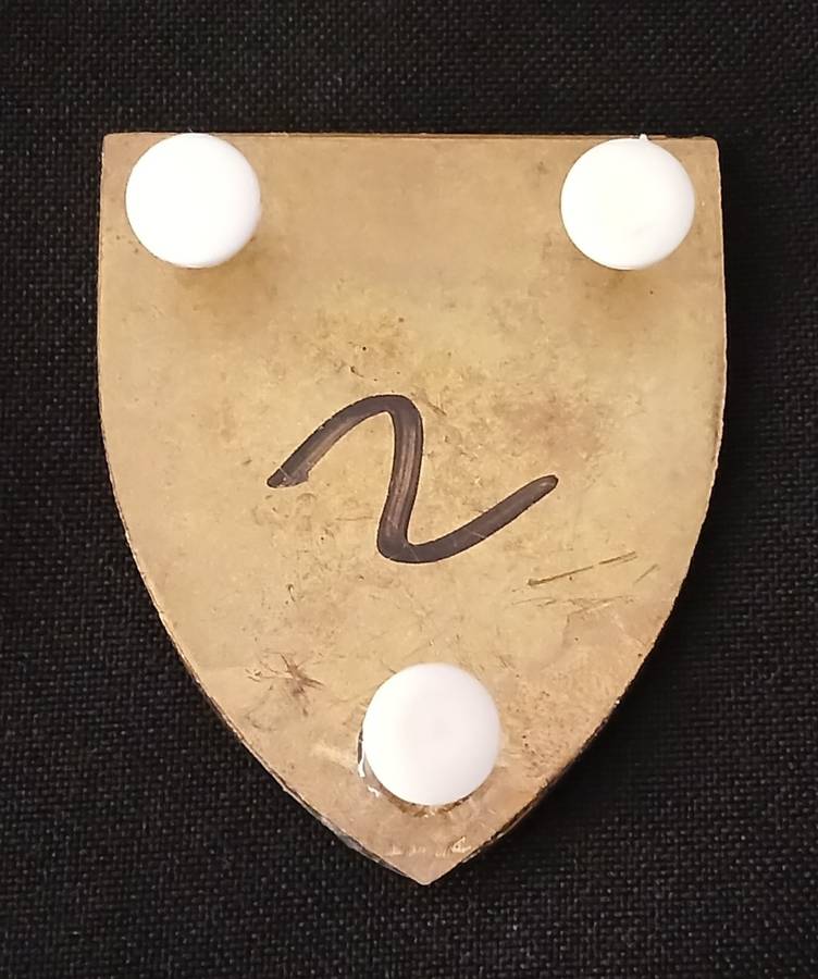 SADF CHIEF OF STAFF PERSONNEL ( YELLOW TYPE ) ( Note One Pin Repaired )          K14