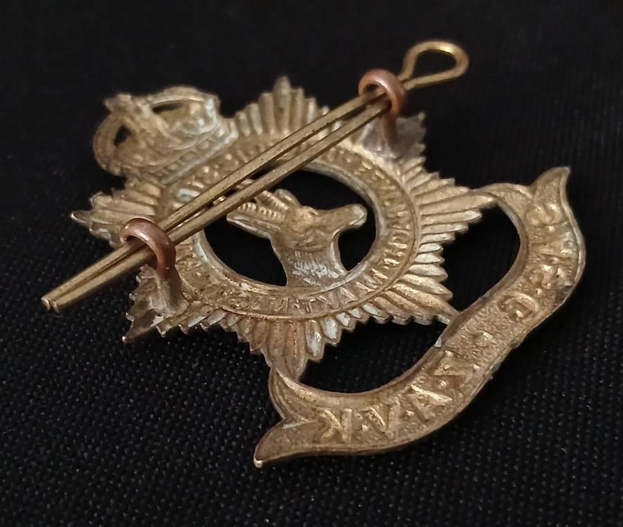 S.A.S.C - Z.A.V.K  SERVICE CORPS CAP BADGE  1916 - 18    ` RARE `             R35