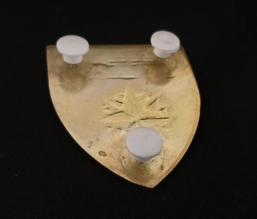 South Africa Special Forces School Regiment Shoulder Flash ( Maroon and Black NOT ISSUED )  R86