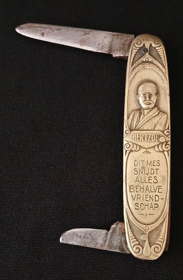 Hertzog Transvaal Kaap Oranje Vrijstaat Pocket Knife - Note Condition    Made In GERMANY       R137