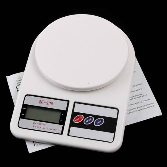 MINI Electronic Kitchen scale with strain-gauge sensor 5000g/1g