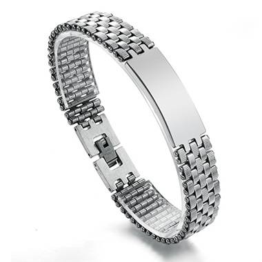 Simple Fashionable Accessories Men's Titanium Steel Bracelets