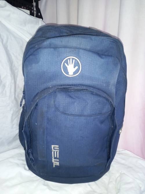 Totem Orthopedic School Bags Large Hardbody Navy