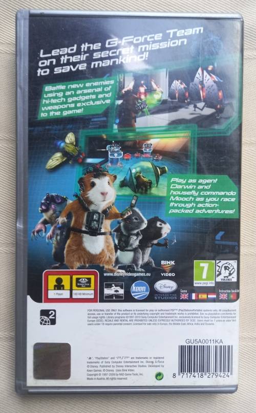 G-Force - Essentials (Disney)(PSP)
