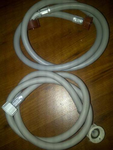 wasking machine water pipes x 2