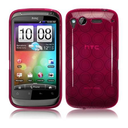 Hydro Gel Case Cover for HTC Desire S (Pink) - Clearance