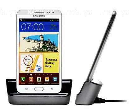USB Cradle Sync Dock for Samsung Galaxy Note i9220 GT-N7000 (Silver)
