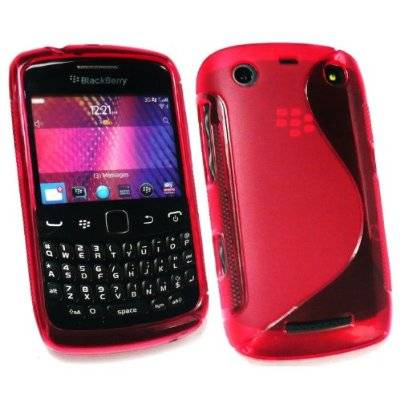 S Line Gel Case for Blackberry Curve 9350 9360 9370 (Red)