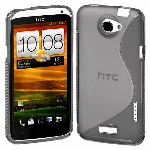 TPU S-Line Pouch for HTC One X (Smoke)