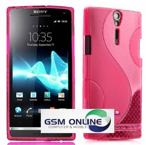 S-Line Case Cover Pouch for Sony Xperia S / Sony Xperia Arc HD Lt26i (Pink)