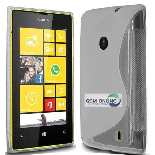 S-Line Gel Case For Nokia Lumia 520 (Smoke)