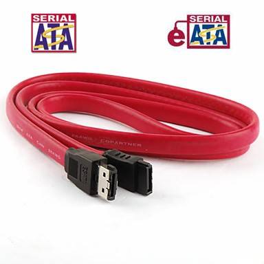 SATA to ESATA Data Cable (1 Meter / 3 Feet)