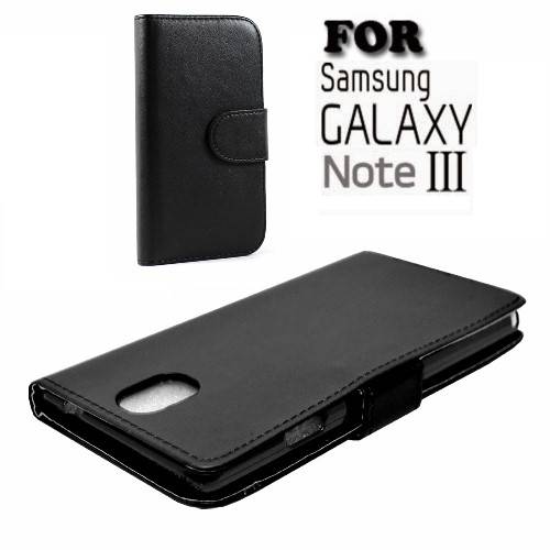 Book Type Flip Case for Samsung Galaxy Note 3 N9000 N9002 N9005 - Cheap Shipping