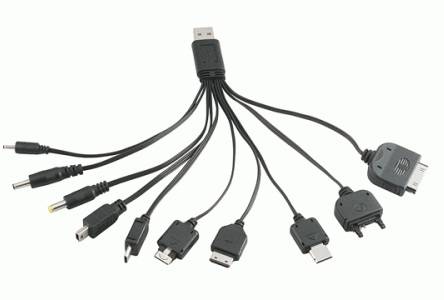Universal USB Charger Cable for Cellphones