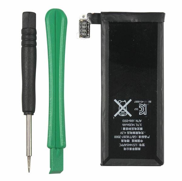 Replacement Battery for Apple iPhone 4 + Tools