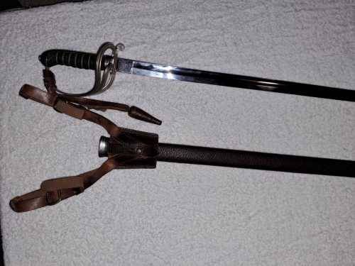 Sout African Police officer`s ceremonial sword.