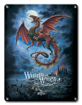 Whitby Wyrm - Metal Sign Alchemy Gothic