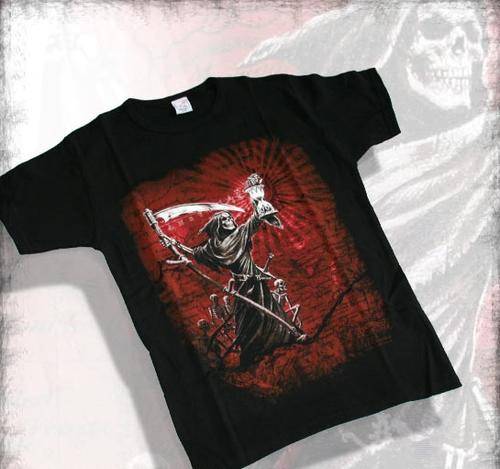 Ex Carpathia Reaper Tight Fit T-Shirt Alchemy Gothic