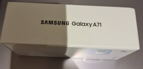 Samsung A71 64 Mega Pixel Smart Phone Quad Camera Dual Sim and open to all networks. Sealed NEW