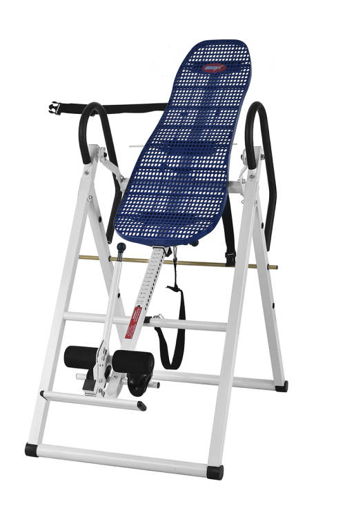 Tecno Train Fully Adjustable Inversion Table PU 2022 model Industry Standard Chiropractors Choice