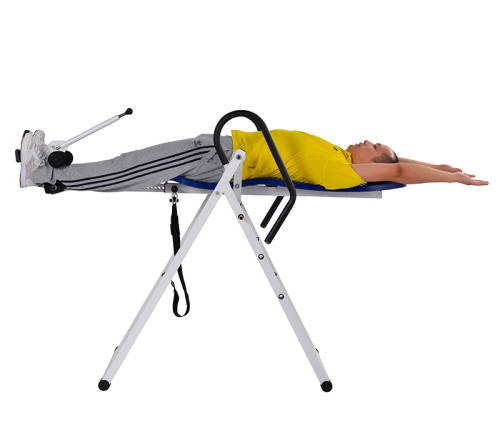 Tecno Train Fully Adjustable Inversion Table PU 2022 model Industry Standard Chiropractors Choice