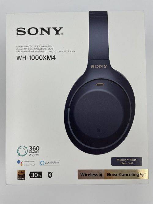 Sony WH-1000XM4 Over the Ear Noise Cancelling Wireless Headphones