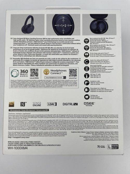 Sony WH-1000XM4 Over the Ear Noise Cancelling Wireless Headphones