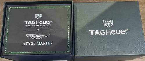 Tag Heuer F1 Chrono Aston Martin Limited Edition CAZ101P.FC8245 Mint Condition and complete set!
