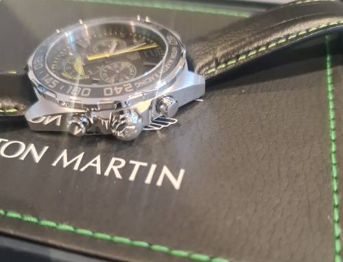 Tag Heuer F1 Chrono Aston Martin Limited Edition CAZ101P.FC8245 Mint Condition and complete set!