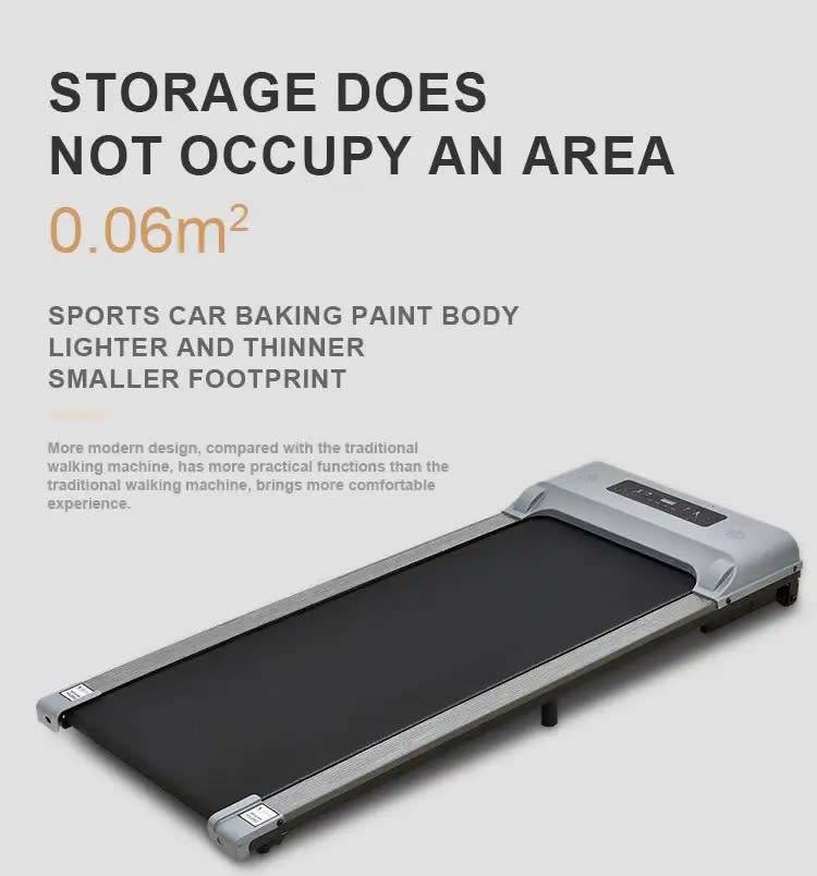 Tecno Train TM2001 Walking Jogging Pad Under Desk Portable Treadmill 2024 Upgraded Mod 1.5hp