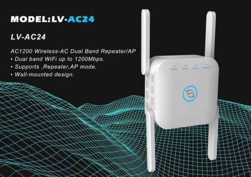 2.4/5G Dual-band Signal Amplifier