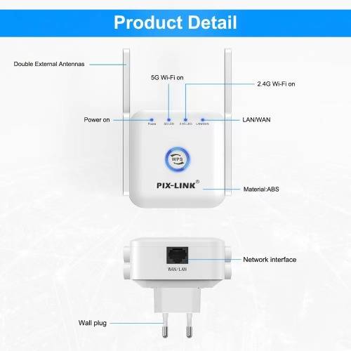 2.4/5G Dual-band Signal Amplifier