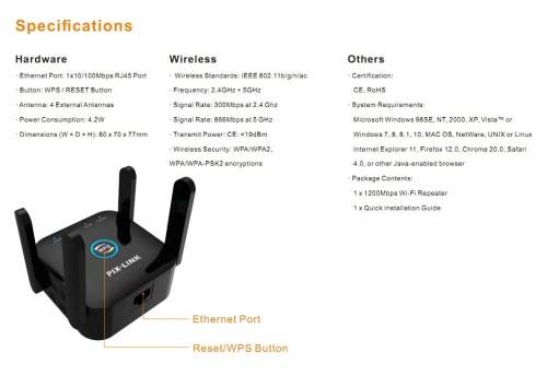 2.4/5G Dual-band Signal Amplifier