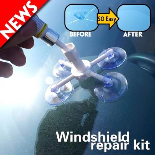Car Windshield Scratch Crack Repair Kit