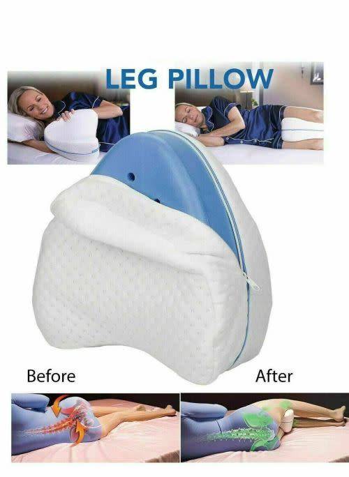 Leg Pillow Back Pillow Reduce Pressure on Lower Back Knees