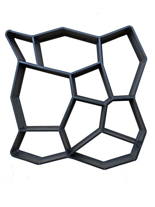 Concrete Pour Model DIY Plastic Floor Tile Mold 10 per piece