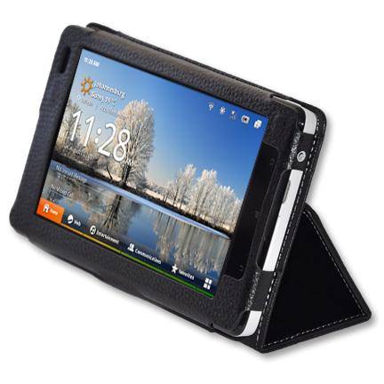 HUAWEI IDEOS S7 SLIM TABLET LEATHER FOLIO / CASE + SCREEN PROTECTOR(BRAND NEW)